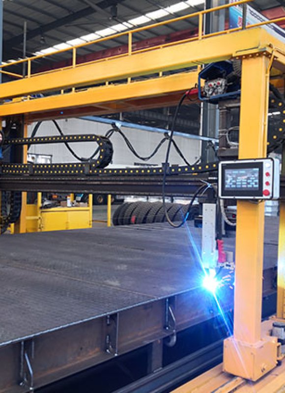 底板自動(dòng)焊接工作站